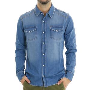CAMICIA DEAN BLU